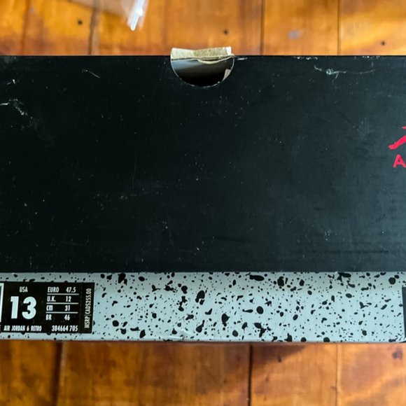 Nike Air Jordan 6 VI Retro Wheat Men’s Size 13 Golden Harvest - Picture 8 of 10